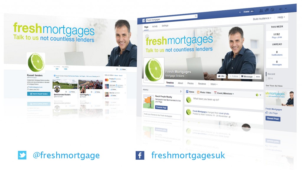 Fresh Mortgages Social Media channels