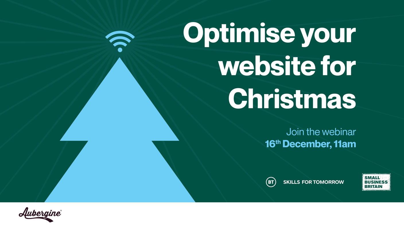 Optimise your Website for Christmas banner